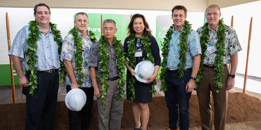 Group shot of people at groundbreaking. Group shot of people at groundbreaking.