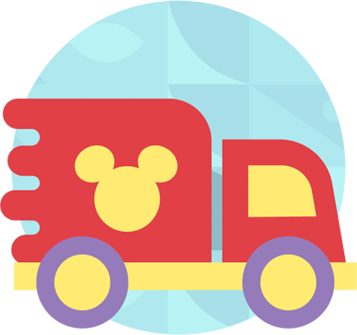 Deliveries of Disney toys, books, and more from Starlight Children's Foundation.