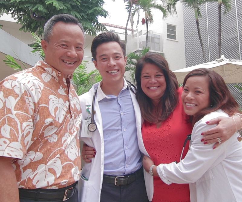 Noa Yee and his family