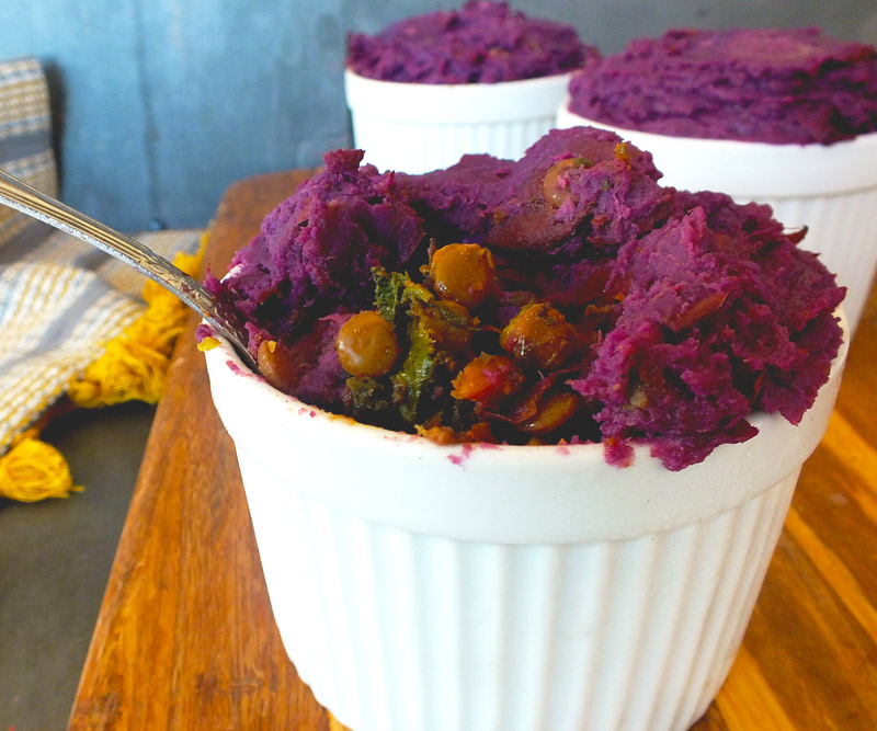 Mini Vegetarian Shepherd’s Pies